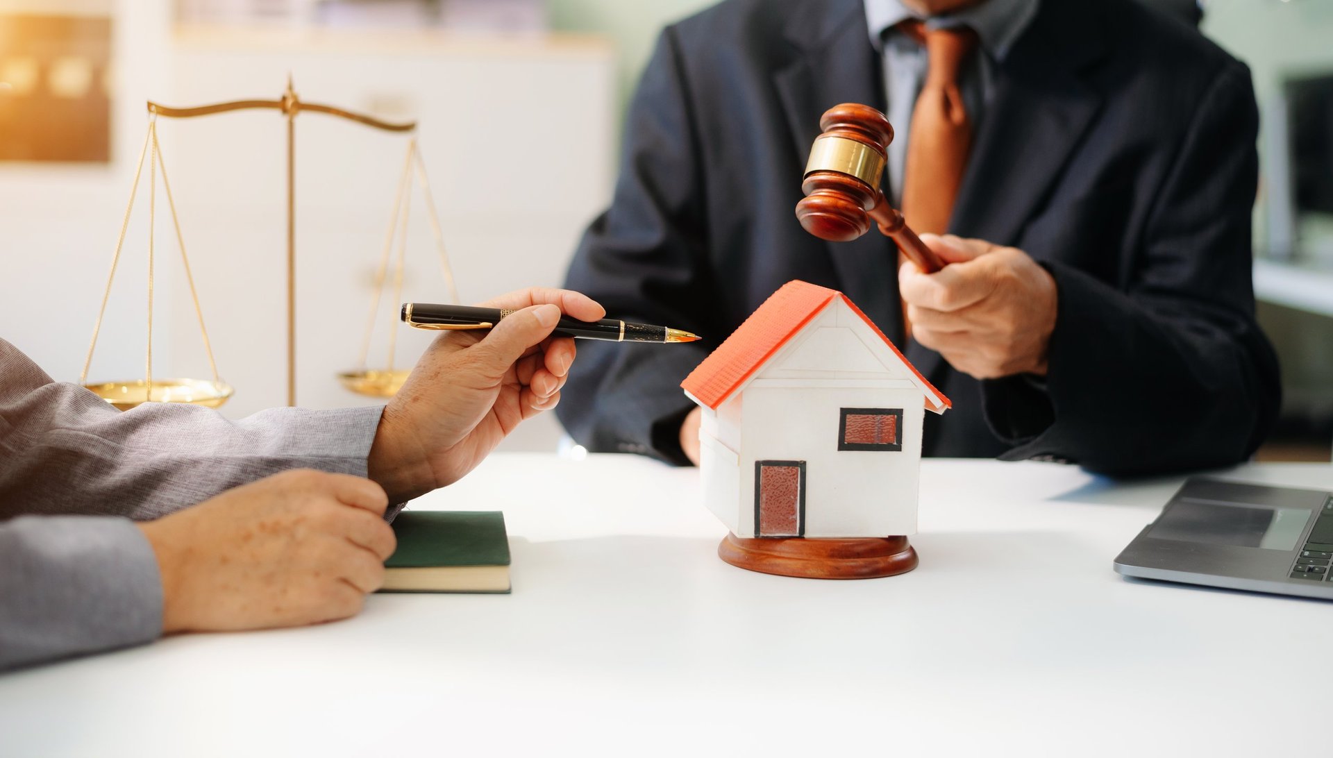 Home and legal concept